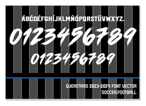 Font Vector Queretaro 2023 2024 Font SVG AI Eps Pdf TTF Etsy