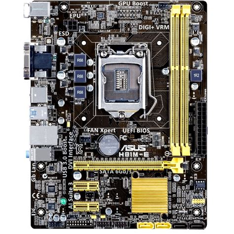 Placa De Baza ASUS H81M E LGA1150 SATA3 DDR3 Intel Generatia 4 Si 5