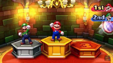 Mario Party Star Rush Minigame Haunted Hallways YouTube