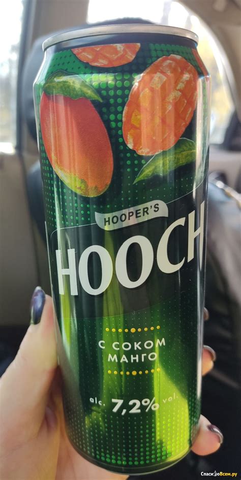 Отзыв про Напиток слабоалкогольный газированный Hooch со вкусом манго 7 ...