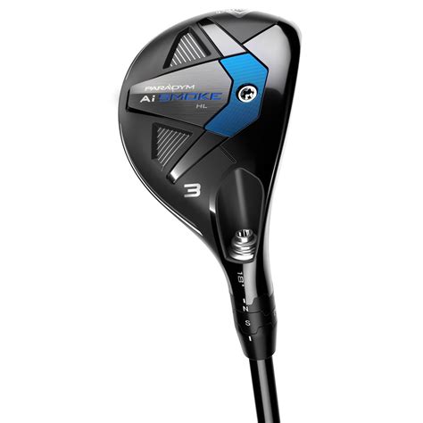 New Callaway Paradym Ai Smoke Hl Hybrid 3h Golf Club At