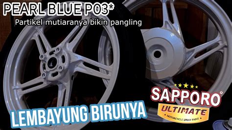 Lembayung Birunya Sapporo Ultimate Repaint Velg Putih Honda New Beat