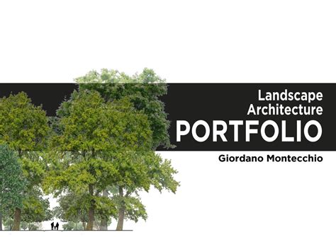 Landscape Architecture Portfolio - Giordano Montecchio Landscape ...