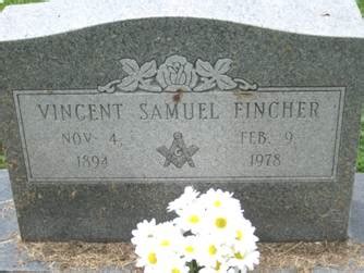 Vincent Samuel Fincher Find A Grave Memorial