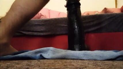 Fisting My Gaping Hole With A Giant Dildo