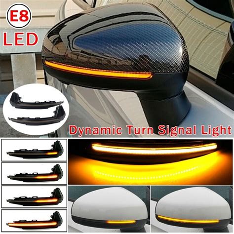 Upgrade Car LED Dynamic Turn Signal Light Side Wing Mirror Flasher