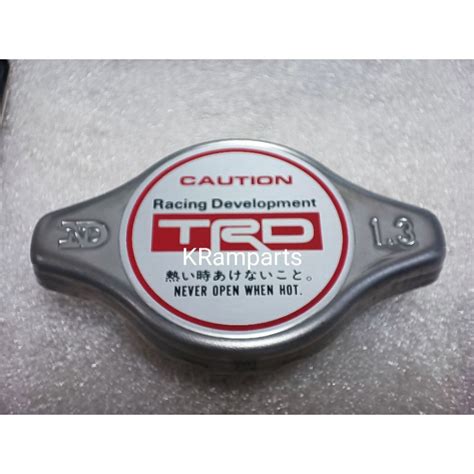 ORIGINAL TRD RADIATOR CAP 127 KPA 1 3 KG Cm2 Shopee Malaysia