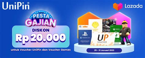 Unipin Promo Diskon Hingga Rp Voucher Unipin Dan Voucher Games