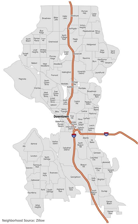 Seattle Neighborhood Map Gis Geography