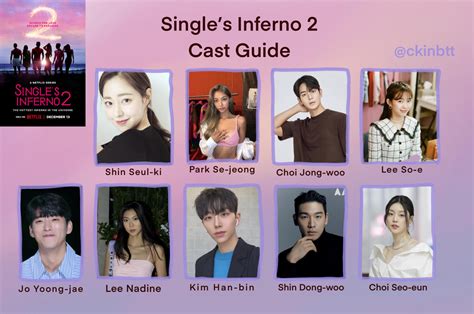 Singles Inferno Korean Dating Show On Netflix Is The Best Dating