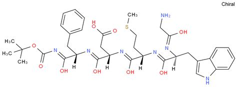 N Tert Butoxycarbonyl D Tryptophyl D Methionyl D Aspartyl D