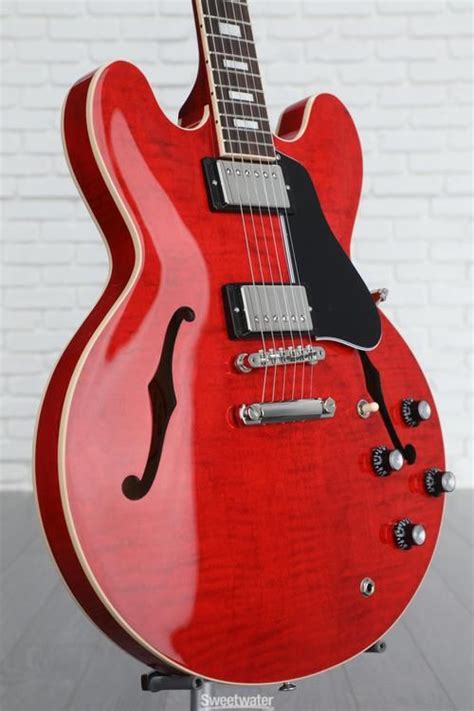 Gibson Es Figured Semi Hollowbody Electric Guitar Sixties Cherry