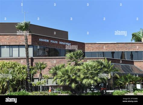 ANAHEIM, CALIFORNIA - 31 MAR 2021: The Anaheim Police Department ...