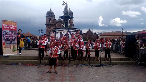 CHASCA ÑAWI NIÑUCHA CORO INFANTIL MISKI SIMI 24 DE DICIEMBRE PLAZA DE