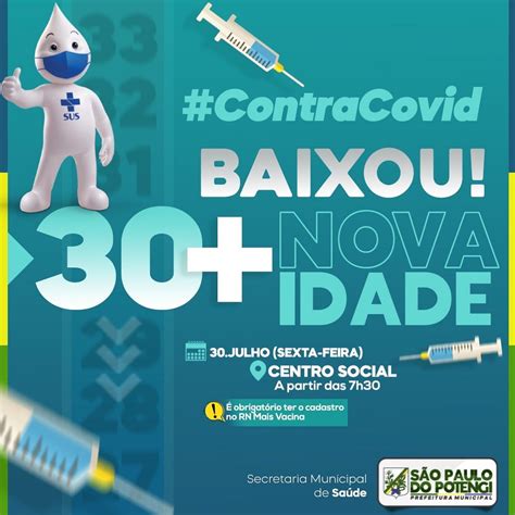 Chegou A Vez De Quem Tem Anos Ou Mais Se Vacinar