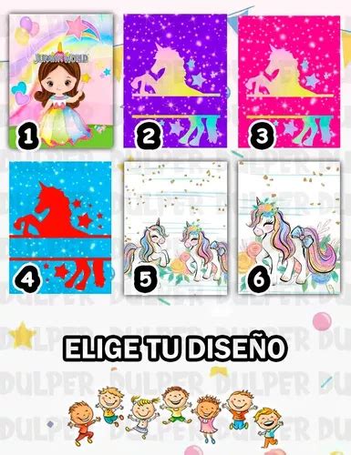 Dulceros Unicornio Personalizados Recuerdos Fiestas Pz En Venta En