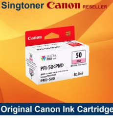 Canon Pfi Kit Set Ink Imageprograf Pro A Aa C M Y Pm Pc