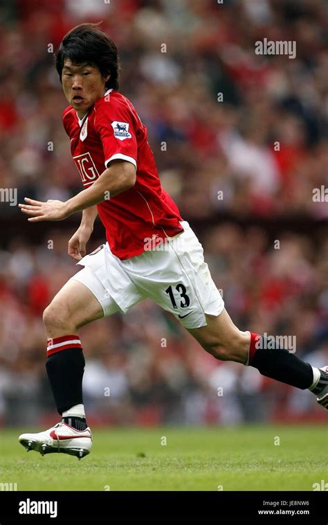 Ji Sung Park Manchester United Fc Old Trafford Manchester England