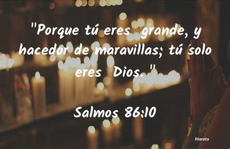 La Biblia Salmos 86 10