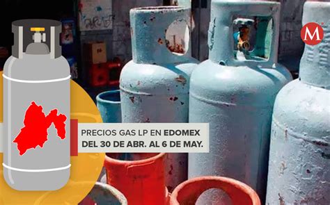 Precio Del Gas Lp En Edomex Del Abril Al De Mayo Grupo Milenio