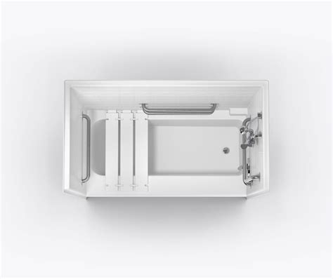 XST 6032 TS AcrylX Alcove One Piece Tub Shower With Center Drain In