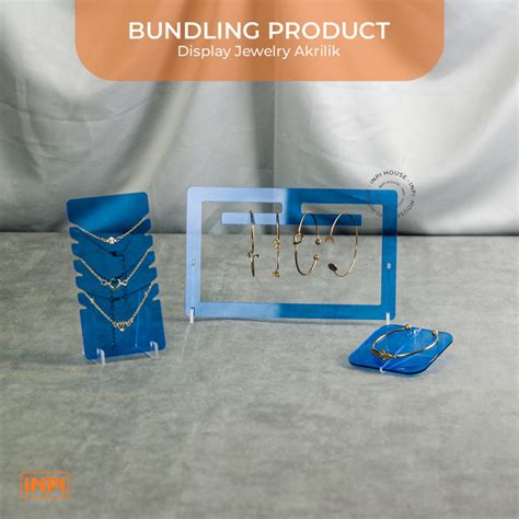 Jual Set Display Gelang Akrilik Tranparant Inpi House Shopee Indonesia