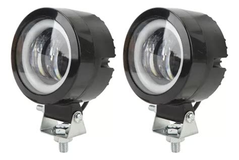 Luces Led Antiniebla Para Motocicleta W K Drl Cuotas Sin