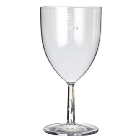 Plastic Reusable Wine Glasses 7oz Lce At 125ml Drinkstuff