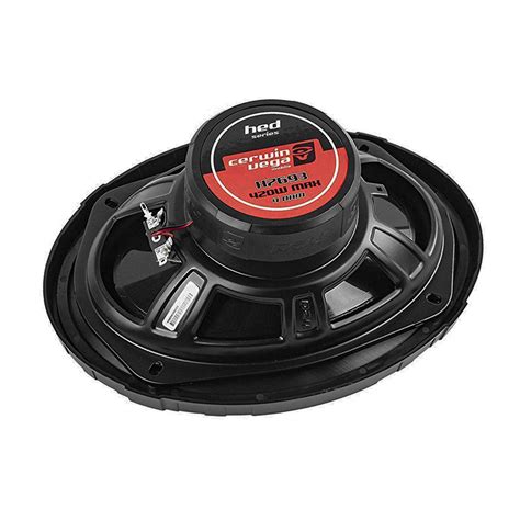 Cerwin Vega 6 X 9 HED Series 3 Way Coaxial Car Speakers 420W Max