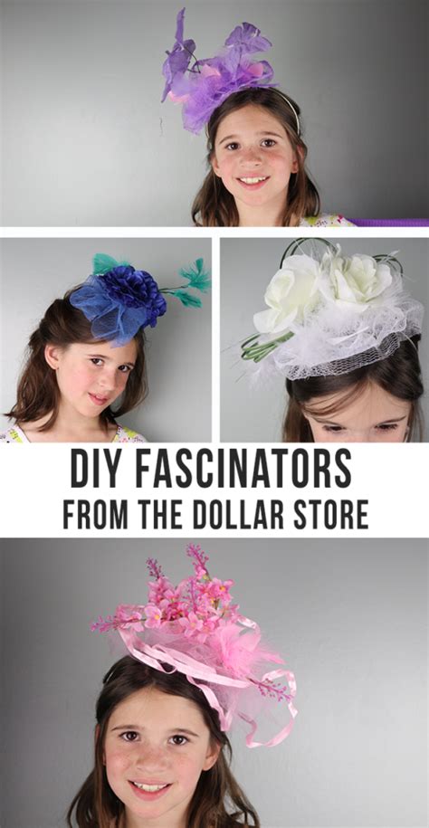 Diy Fascinators Makes These Fun Hats Using Dollar Store Supplies