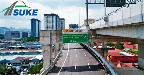 Plaza Tol Alam Damai Lebuhraya Suke Mula Kenakan Tol Tengah Malam Ini