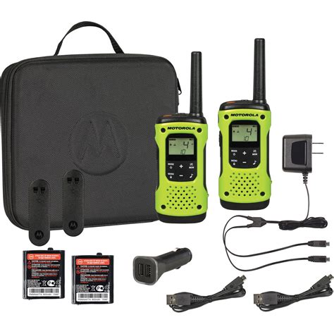 Motorola Talkabout® Waterproof Rechargeable Two-Way Radios, 2 Pack ...