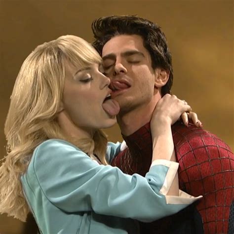 Andrew Garfield Emma Stone Kiss