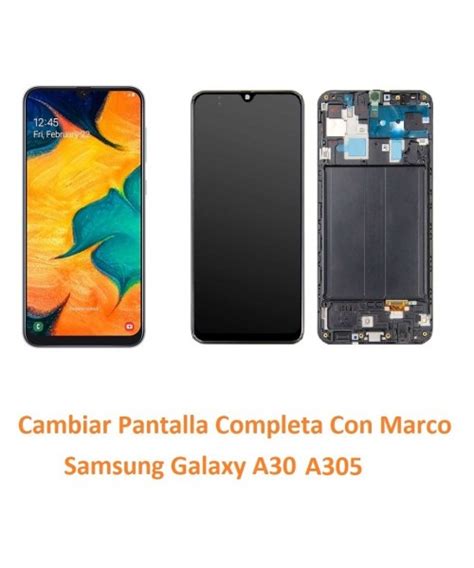 Cambiar Pantalla Completa Con Marco Samsung Galaxy A A