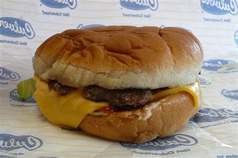 Culver’s ButterBurger with Cheese « Food In Real Life