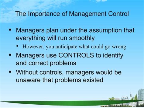 Bec Doms Ppt On Management Controlbec Doms Ppt On Managing Risk In