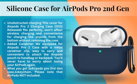 Miracase Upgrade Cover For Airpods Pro 2 2022 Launch Case Triple Layer