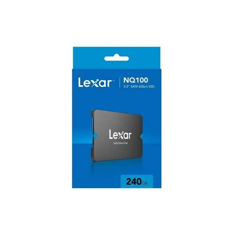 Lexar Disco Sólido Ssd Lexar 240 Gb Nq100 Lnq100x240g Rnnnu