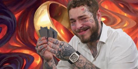 MTG S One Ring Card Bought By Post Malone For 2 Million 58 OFF