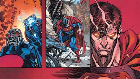 Superman Uses His Superspeed To Fight Darkseid Youtube