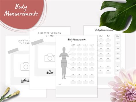 Canva Weight Loss Planner 12 Weeks Kdp Planner 6x9 Etsy