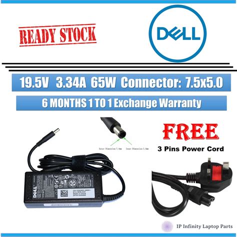 Dell Adapter 7.4*5.0 LA90PM111 AA90PM111 FA90PM111 DA90PM111 Laptop ...