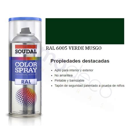 Spray Carta De Colores Ral Pintura Multiusos Para Aplicacion En