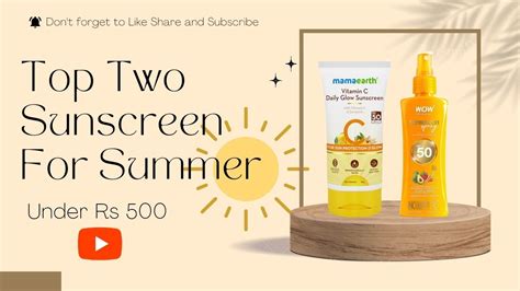 Top Sunscreen Under Best Sunscreen For All Skin Type Top