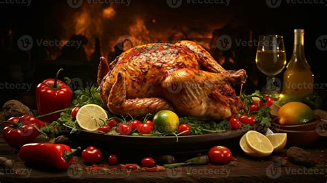 AI generated Delicious chicken meal 35692112 Stock Photo at Vecteezy