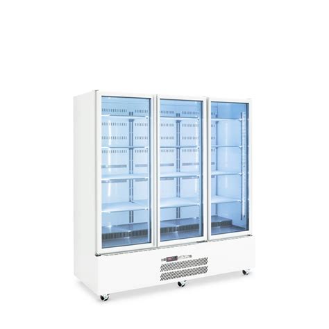 Williams Hqs3gw 3 Glass Door Upright Fridge Industry Kitchens