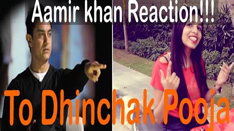 Dilo Ka Shooter Aamir Khan Reaction Dhinchak Pooja Youtube