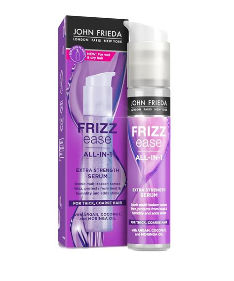 John Frieda Frizz Ease Extra Strength 6 Effects Hair Serum 1 69 Oz Beauty