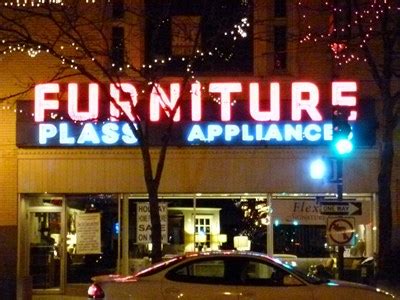 Plass Furniture - Elmhurst, IL - Neon Signs on Waymarking.com