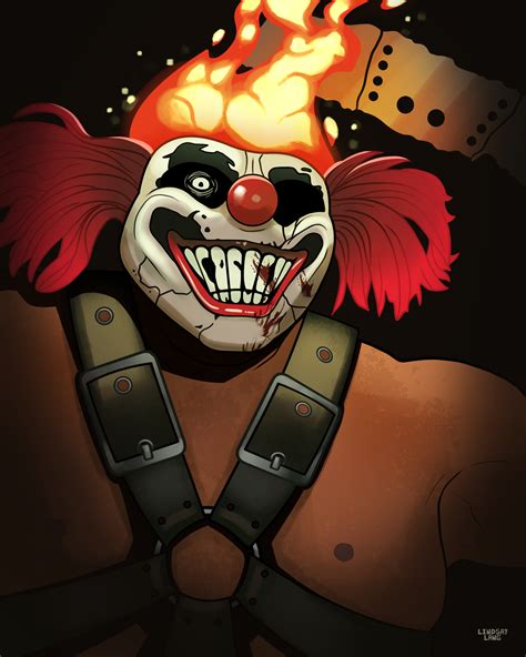 Artstation Sweet Tooth Twisted Metal Illustration